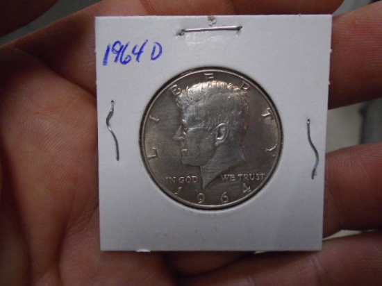 1964 D-Mint Kennedy Half Dollar