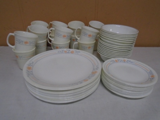 Place Setting For 16 Corelle Dish Set