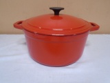 Martha Stewart Porcelain Over Cast Iron Dutch Oven