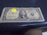 1935 D One Dollar Silver Certificate