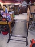 Rolling Adjustable Height Clothes Rack