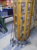 Group of Rod & Reels w/ Landing Net