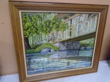 Mail Pouch Covered Bridge Framed Wall Art