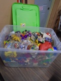 Large Tote Full of Kid's Meal Toys