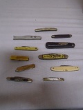 Group of Vintage Pocket Knives