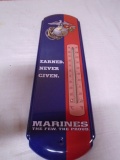 United States Marine Corps Metal Thermometer