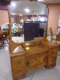 Antique Dressing Vanity w/ Mirror