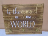 Wooden Wall Art Photo Holder