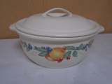Corelle Coordinates Stoneware Covered Casserole Dish