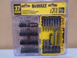 Brand New 37 Pc. Dewalt Bit Set w/Case