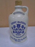 Henry McKenna Kentucky Whiskey Crock Jug