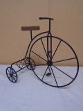 Iron & Wood Décor Tricycle