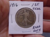 1916 Walking Liberty Half Dollar