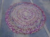 Heavy Round Braided Rag Rug