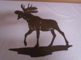 Metal Art Moose Wall Art