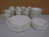 Place Setting For 16 Corelle Dish Set