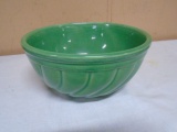 Vintage Green Ceock Bowl