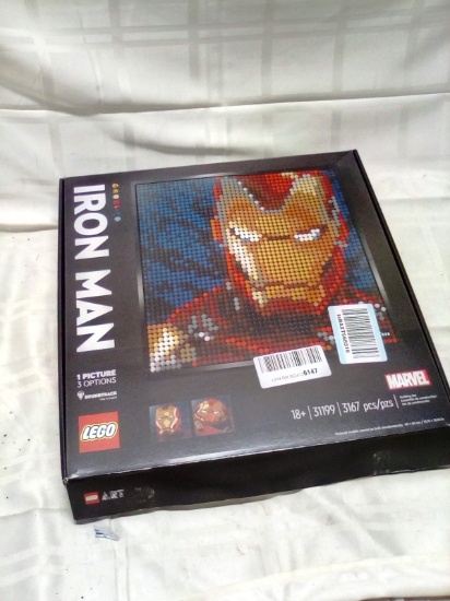 LEGO Art Marvel Studios Iron Man 31199 Building Kit for Adults