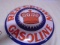 Red Crown Metal Button Sign