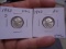 1943 S-Mint and 1943 Mercury Dimes