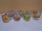 Set of 8 Glass McDonalds Garfield Mugs