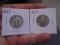 1927 and 1928 Standing Liberty Quarters