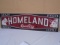 Homeland Feed Supply Metal Sign