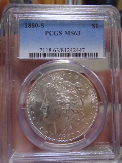 1880 S-Mint Morgan Silver Dollar