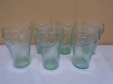 Set of (6) Large Coca-Cola Glasses