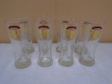 Set of (8) Rumple Minze Bar Glasses