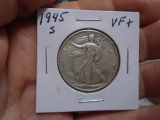 1945 S-Mint Walking Liberty Half Dollar