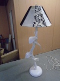 Beautiful White Artistic Floor Lamp