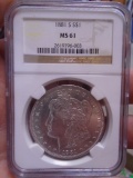 1881 S-Mint Morgan Silver Dollar