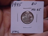 1945 Mercury Dime