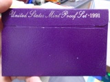 1991 Untied States Proof Set