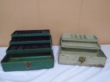 2 Vintage Tackle Boxes