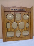 Solid Oak Memories Photo Collage Frame