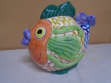 Ceramic Fish Cookie Jar