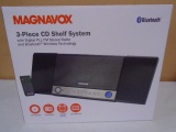 Magnavox 3 Pc. Bluetooth CD Shelf Stereo