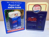 Pepsi-Cola Vending Machine AM/FM Radio