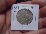 1953 D-Mint Franklin Half Dollar