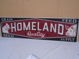 Homeland Feed Supply Metal Sign