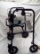 Drive Folding Walker with handbrakes and Fold Down Seat