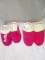 Two Pair of Housae Slippers qty. 1 Size Sm and 1 Size Lg