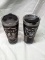 Pair of Tervis Insulated Stainless Steel Raiders Travel Tumblers