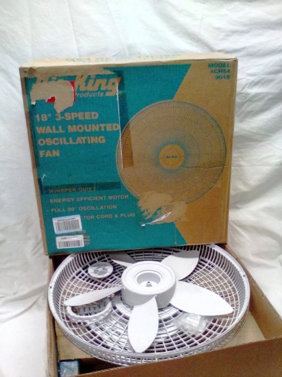 AirKing 18" 3 Speed Wall Mounteds Fan