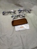 3 Pair of EFE Eyewear +2.50 Reading Glasses