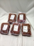 10 Lbs. Fresh Made Frozen 2 lb Packs of Very Lean Angus Ground Beef