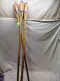 Qty. 3 Bamboo 5 foot Torches