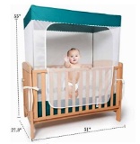 YeTrini Crib Safety Tent,See Through Mesh Crib Netting MSRP $79.99